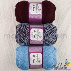 MADAMELLA KNIT ME KNITTING YARN 3-PACK 300 gr 150mt - Thumbnail