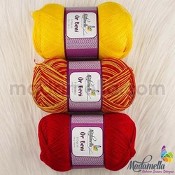 MADAMELLA KNIT ME KNITTING YARN 3-PACK 300 gr 150mt - Thumbnail