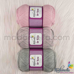 MADAMELLA KNIT ME KNITTING YARN 3-PACK 300 gr 150mt - Thumbnail