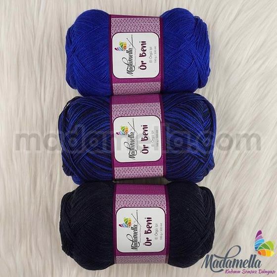 MADAMELLA KNIT ME KNITTING YARN 3-PACK 300 gr 150mt