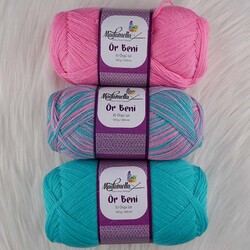 MADAMELLA KNIT ME KNITTING YARN 3-PACK 300 gr 150mt - Thumbnail