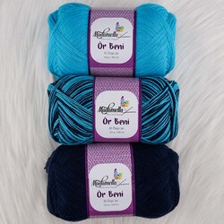 MADAMELLA KNIT ME KNITTING YARN 3-PACK 300 gr 150mt - Thumbnail