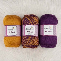 MADAMELLA KNIT ME KNITTING YARN 3-PACK 300 gr 150mt - Thumbnail