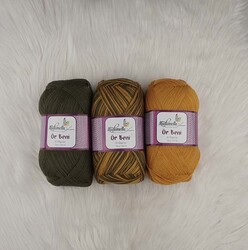 MADAMELLA KNIT ME KNITTING YARN 3-PACK 300 gr 150mt - Thumbnail