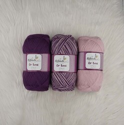 MADAMELLA KNIT ME KNITTING YARN 3-PACK 300 gr 150mt - Thumbnail