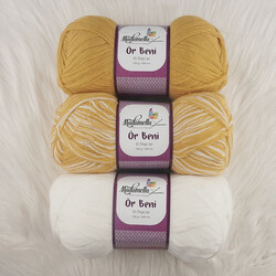 MADAMELLA KNIT ME KNITTING YARN 3-PACK 300 gr 150mt - Thumbnail