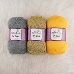 MADAMELLA KNIT ME KNITTING YARN 3-PACK 300 gr 150mt - Thumbnail