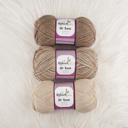 MADAMELLA KNIT ME KNITTING YARN 3-PACK 300 gr 150mt - Thumbnail