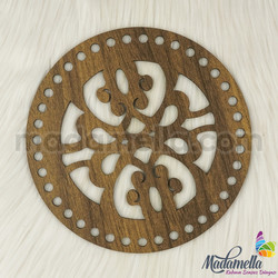 MADAMELLA WOODEN CARVED BAG SIDE MODEL 5 - Thumbnail