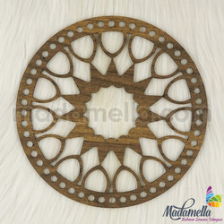 MADAMELLA WOODEN CARVED BAG SIDE MODEL 7 - Thumbnail