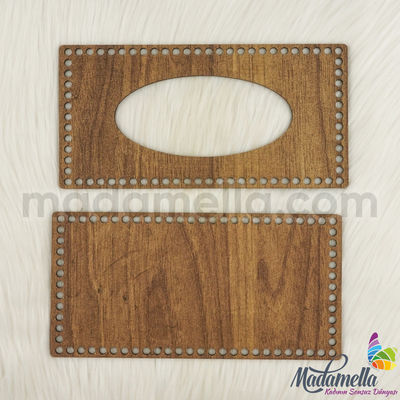 MADAMELLA WOODEN CARVED NAPKIN STAND SIDE MODEL 1