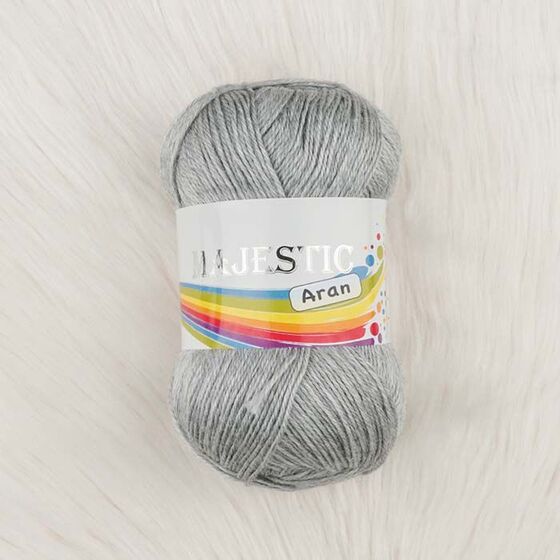 MAJESTİC ARAN 100 GR. ÖRGÜ İPİ (GRİ)