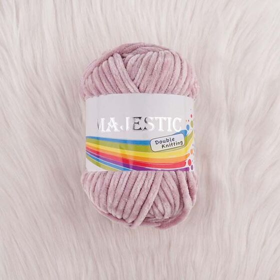 MAJESTİC ARAN AÇIK GÜL KADİFE ÖRGÜ İPİ 100 GR