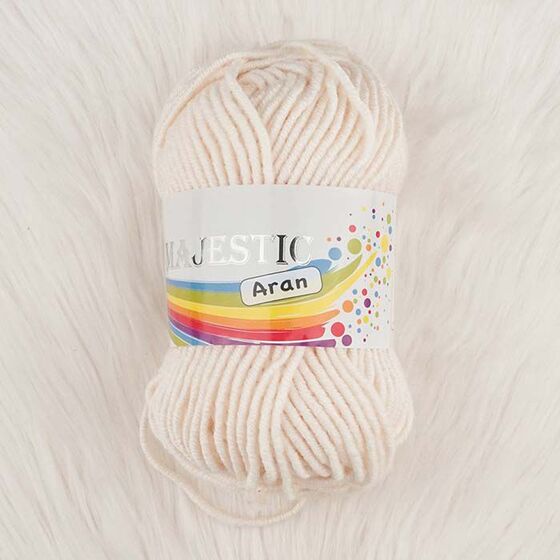 MAJESTİC ARAN KALIN ÖRGÜ İPİ 100 GR. KEMİK