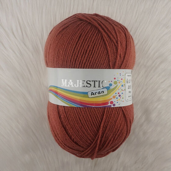 MAJESTİC ARAN KİREMİT ÖRGÜ İPİ 400 GR