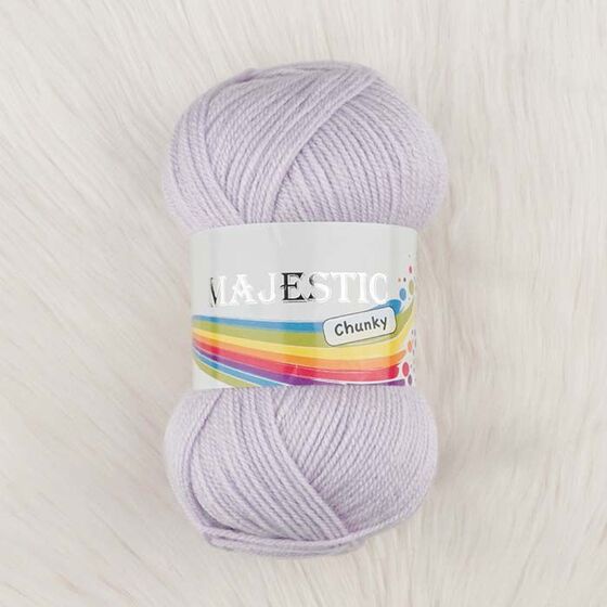 MAJESTİC CHUNKY 100 GR. ÖRGÜ İPİ (AÇIK LİLA)