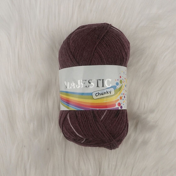 MAJESTİC CHUNKY BORDO 100 GR