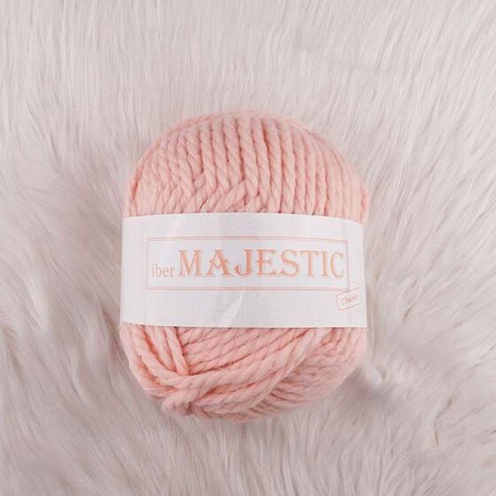 MAJESTİC CHUNKY KALIN MAKARNA SOMON ÖRGÜ İPİ 350 GR