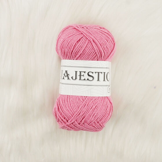 MAJESTİC CHUNKY KOYU PEMBE COTTON ÖRGÜ İPİ 100 GR
