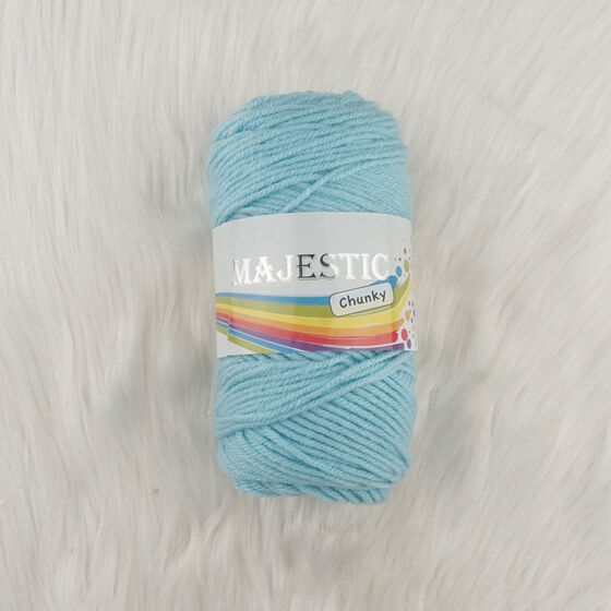 MAJESTIC CHUNKY LIGHT BLUE 100GR