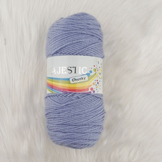 MAJESTIC CHUNKY LILAC 150 GR KNITTING YARN