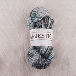 MAJESTİC - MAJESTIC CHUNKY PETROL HAND DYEING YARN EBRULI 100 GR MAJESTİC - MAJESTIC CHUNKY PETROL HAND DYEING YARN EBRULI 100 GR