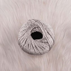 MAJESTIC CHUNKY SATIN GLOSS GRAY KNITTING YARN 100 GR - Thumbnail