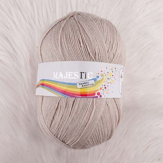 MAJESTİC DOUBLE KNİTTİNG BEJ ÖRGÜ İPİ 300 GR