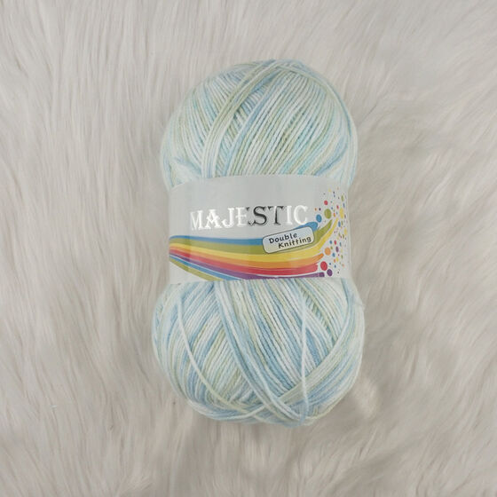 MAJESTIC DOUBLE KNITTING BLUE MARBLED 80 GR