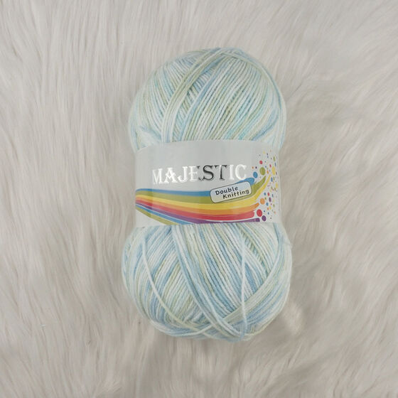 MAJESTIC DOUBLE KNITTING BLUE MARBLE 250GR
