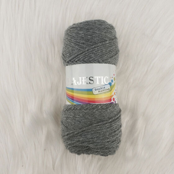 MAJESTIC DOUBLE KNITTING DARK GRAY 100 GR