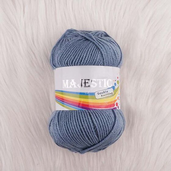 MAJESTİC DOUBLE KNİTTİNG HAVACI MAVİ ÖRGÜ İPİ 100 GR
