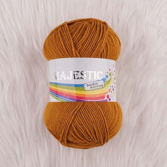 MAJESTİC DOUBLE KNİTTİNG KOYU HARDAL 100 GR