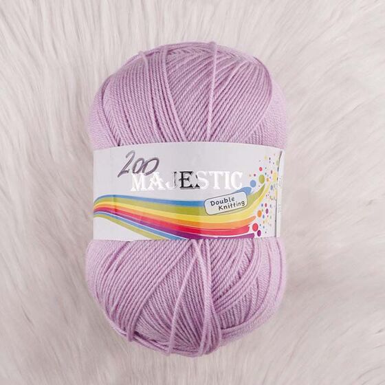 MAJESTİC DOUBLE KNİTTİNG LİLA ÖRGÜ İPİ 200 GR