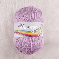 MAJESTİC - MAJESTİC DOUBLE KNİTTİNG LİLA ÖRGÜ İPİ 200 GR