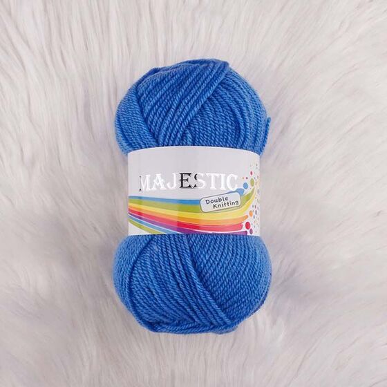 MAJESTİC DOUBLE KNİTTİNG MAVİ ÖRGÜ İPİ 100 GR