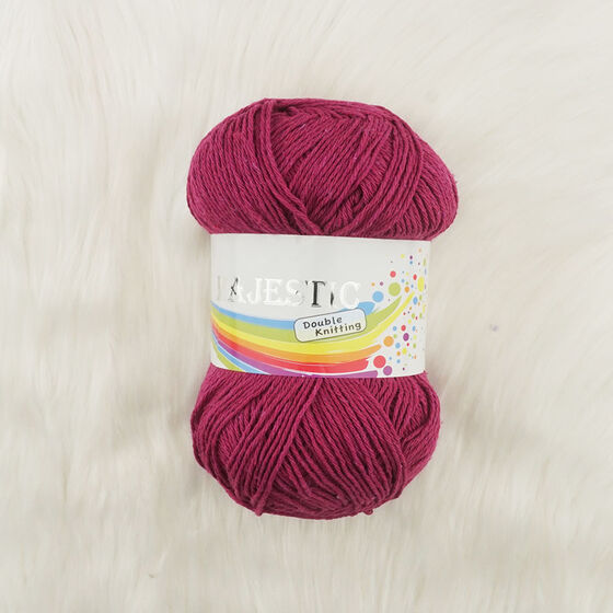MAJESTİC DOUBLE KNİTTİNG MENEKŞE COTTON ÖRGÜ İPİ 220 GR