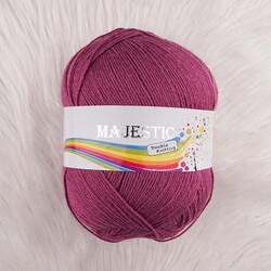 MAJESTİC - MAJESTİC DOUBLE KNİTTİNG MENEKŞE ÖRGÜ İPİ 300 GR
