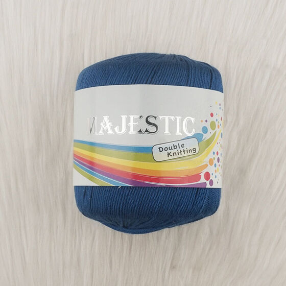MAJESTİC DOUBLE KNİTTİNG PARLAK POLYESTER SAKS ÖRGÜ İPİ 30 GR