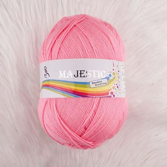 MAJESTİC DOUBLE KNİTTİNG PEMBE ÖRGÜ İPİ 300 GR