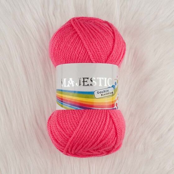 MAJESTİC DOUBLE KNİTTİNG ÖRGÜ İPİ 100 GR. NO:323 PEMBE