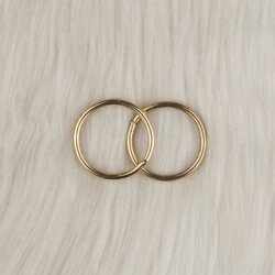 METAL BAG RING 2,5 CM. - Thumbnail