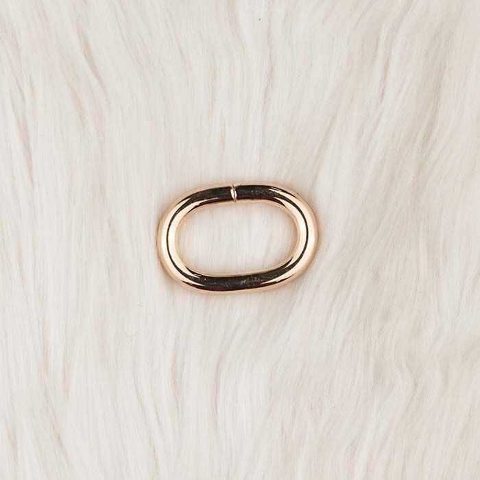 Metal Çanta Halkası Oval 2.5 Cm.