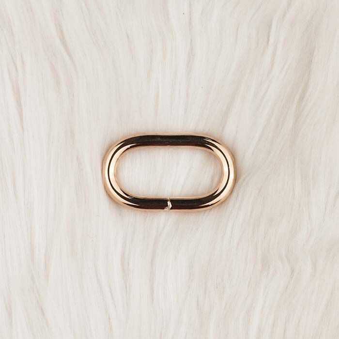 Metal Çanta Halkası Oval 3.5 Cm.