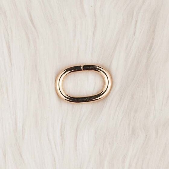 METAL BAG RING OVAL 2.5 CM.