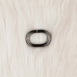 METAL BAG RING OVAL 2.5 CM. - Thumbnail