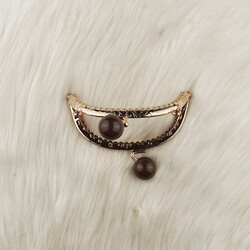 Noname - ÇANTA CÜZDAN BURSU BONCUKLU OVAL 8.50 CM.