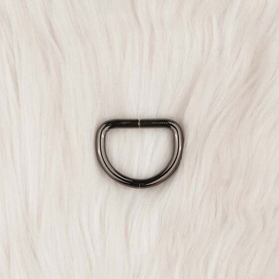 METAL D RING 3 CM.