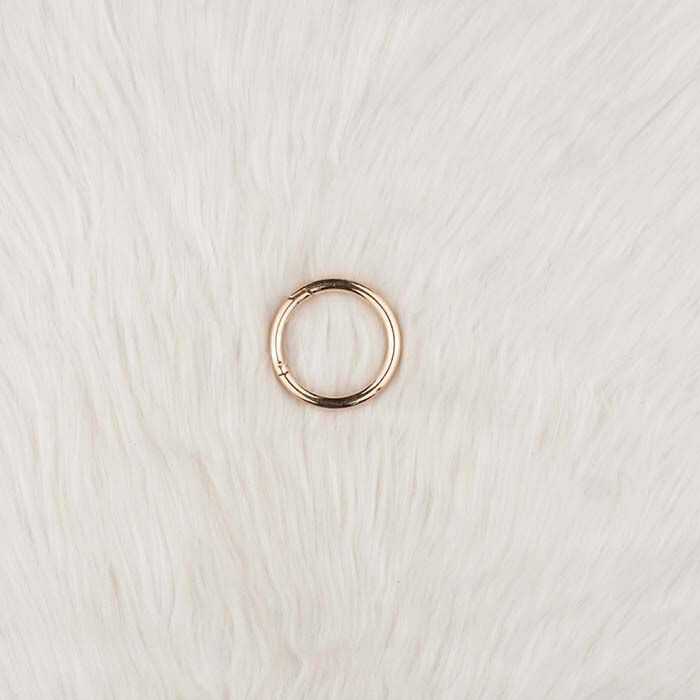 Metal Yaylı Çanta Halkası 3.5 Cm.