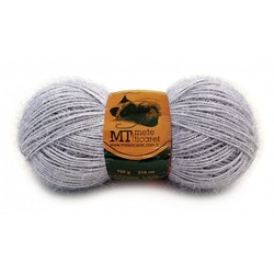 METE SILVERY KNITTING YARN - Thumbnail